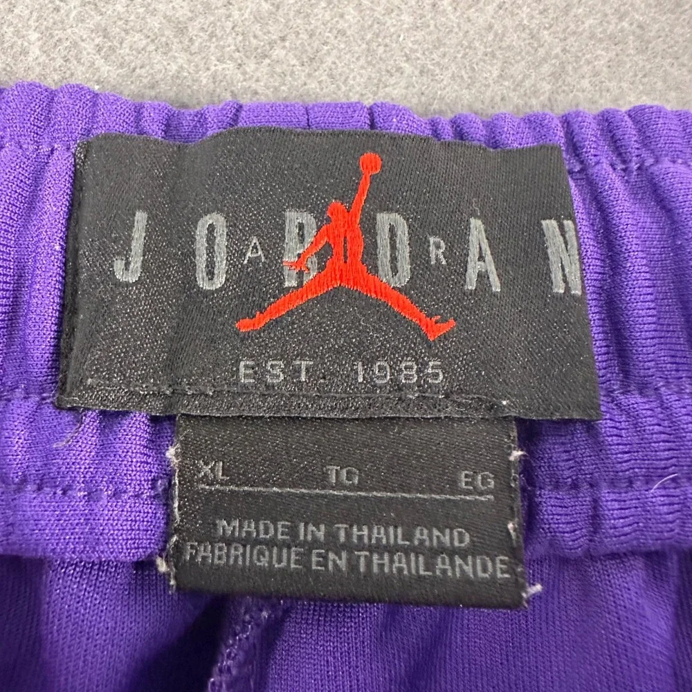Jordan Rochester University Basketball Track Pants Purple Mens XL CN5344-546